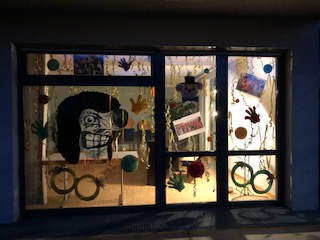 GR Fasnachtsschmuck Fenster